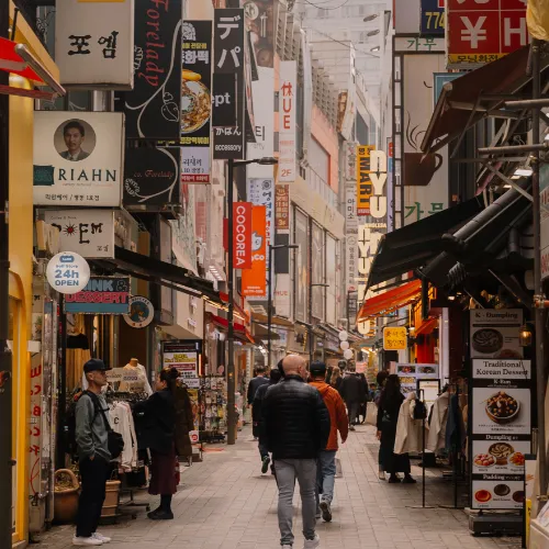 myeongdong shoppingstreet